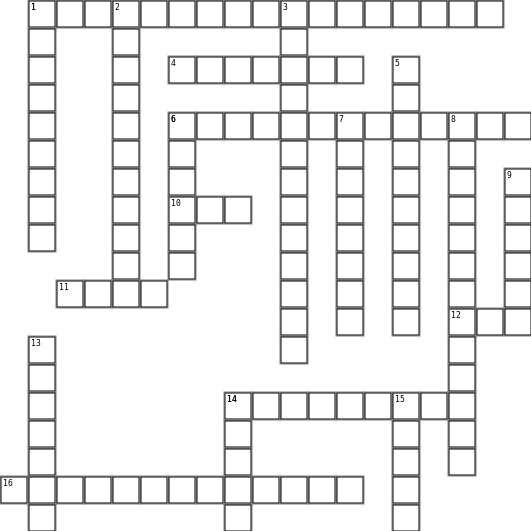 Quadrilaterals Crossword Grid Image
