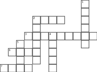 Past participles Crossword Grid Image