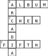 chenv1 Crossword Key Image