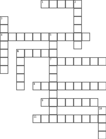 prova Crossword Grid Image