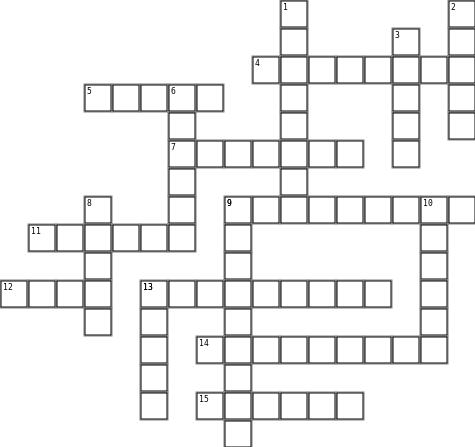 Weekly Team Game Crossword Grid Image