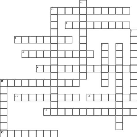 Darwin - Per 3 - Crossword Puzzle Crossword Grid Image