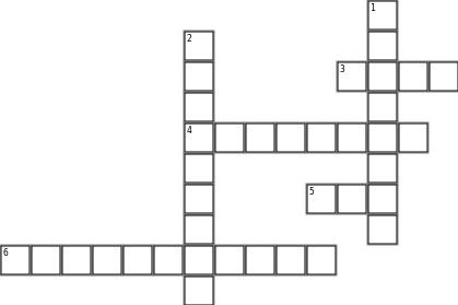 Pandemic Experience Crossword Grid Image