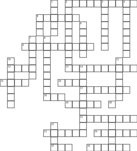 Unit 1 Crossword Grid Image