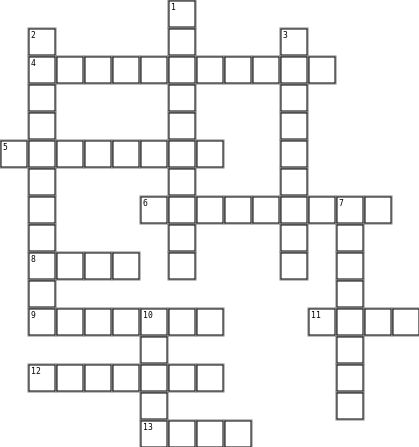 Maftuna Crossword Grid Image