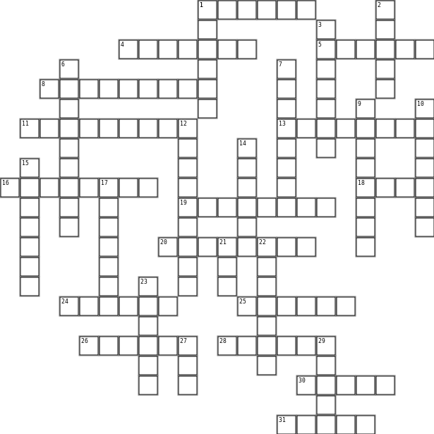 4º B Crossword Crossword Grid Image