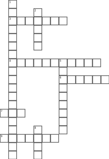 Test 1 Crossword Grid Image
