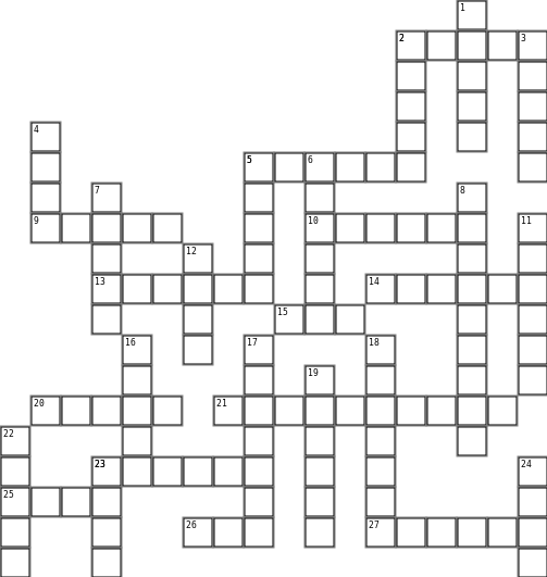 t1 Crossword Grid Image