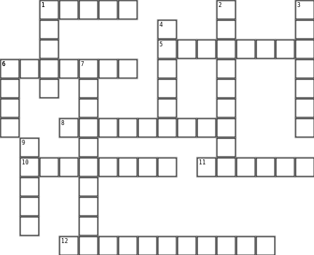 1 Crossword Grid Image