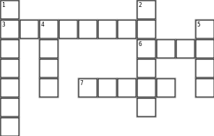 Los colores Crossword Grid Image