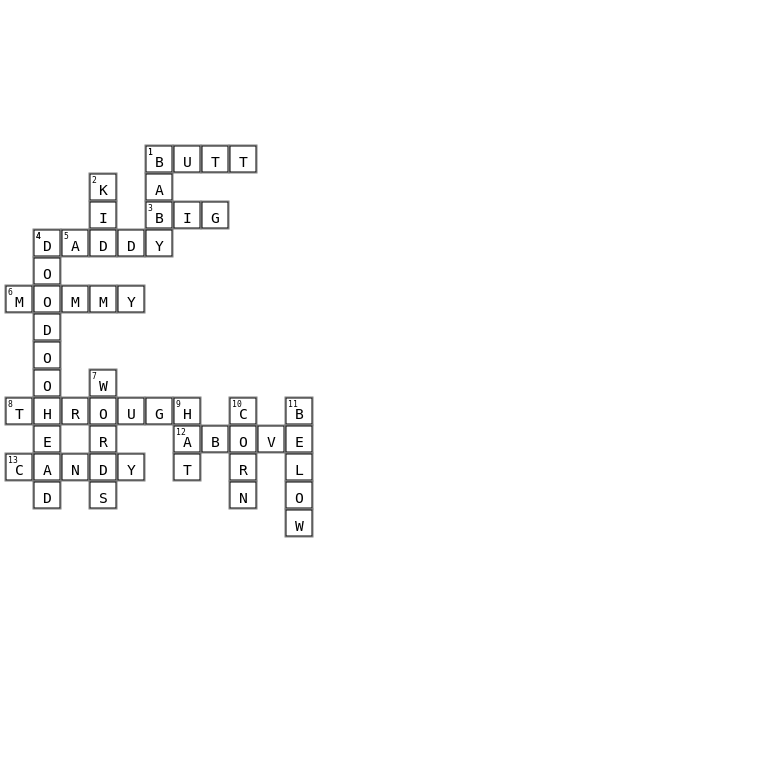Q4 Crossword Key Image