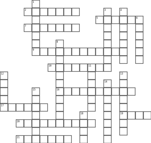 L & B Crossword Grid Image