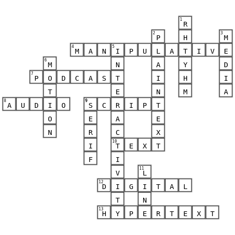 Don Not Guess Me Crossword Key Image