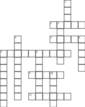 1 Crossword Grid Image