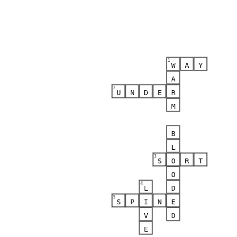 steam Crossword Key Image