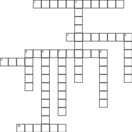 Nurt Humanistyczny - krzyżówka Crossword Grid Image