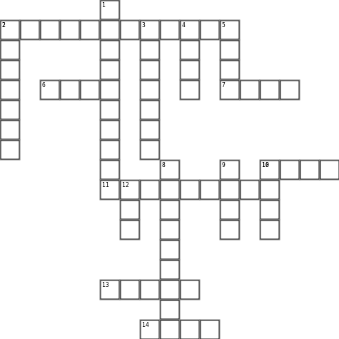 Bridal Shower Crossword Puzzle Crossword Grid Image