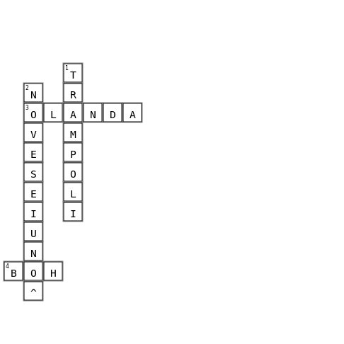 66 Crossword Key Image
