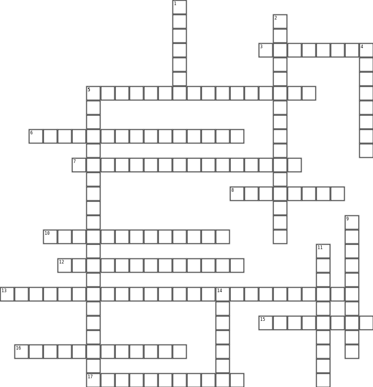 Christmas Crossword Crossword Grid Image