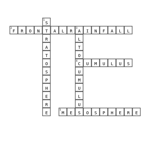 test Crossword Key Image