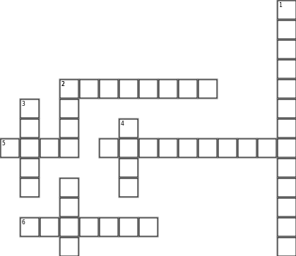COM111 Action Crossword Grid Image