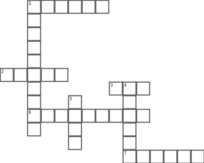 Word Puzzle-School things Crossword Grid Image