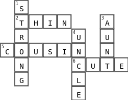 family Crossword Key Image