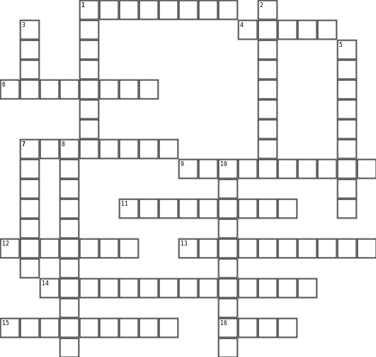 wedding2 Crossword Grid Image