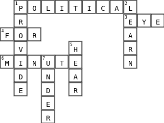 cheese Crossword Key Image