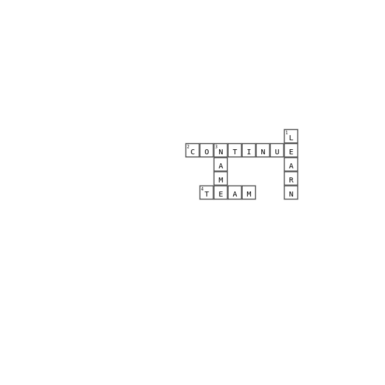 puzzle1 Crossword Key Image
