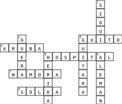 Guito Crossword Key Image