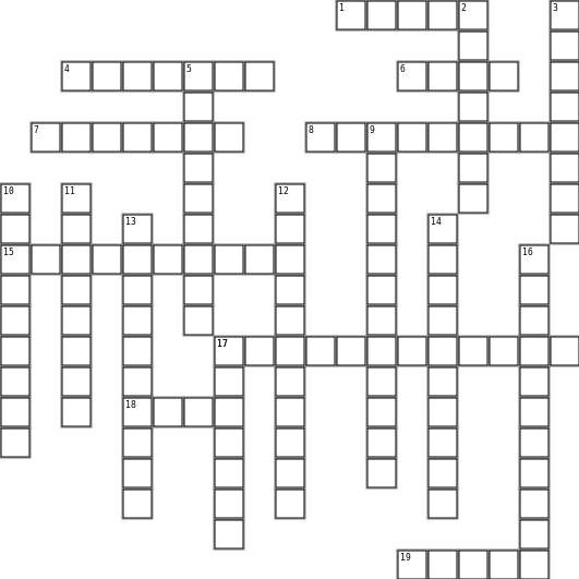 Personal  Crossword Grid Image