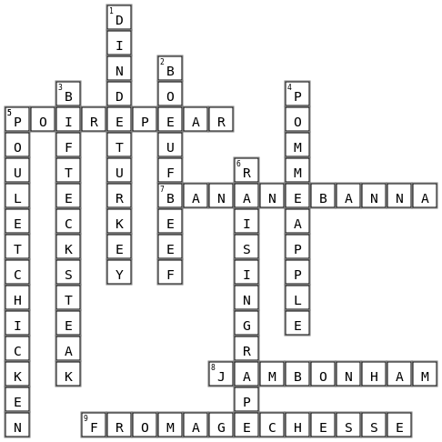 Crossword Crossword Key Image