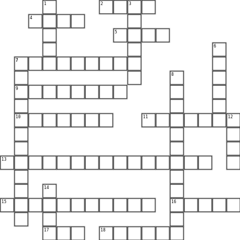 Christmas 2022 Crossword Puzzle Crossword Grid Image