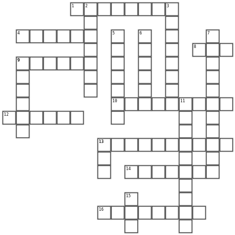Crypto Puzzle Crossword Grid Image