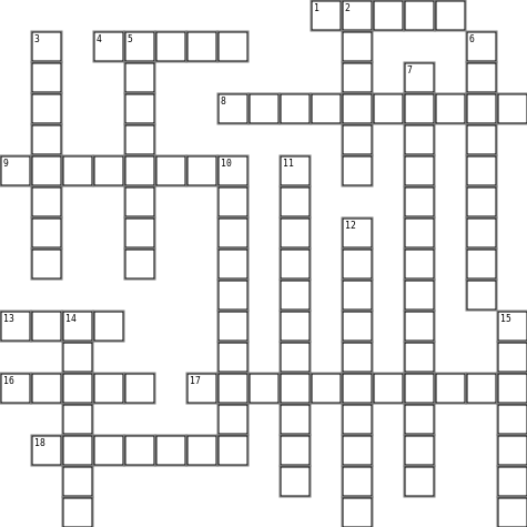 Immigration and the american dream Crossword Grid Image