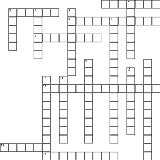 Nicole Crossword Grid Image