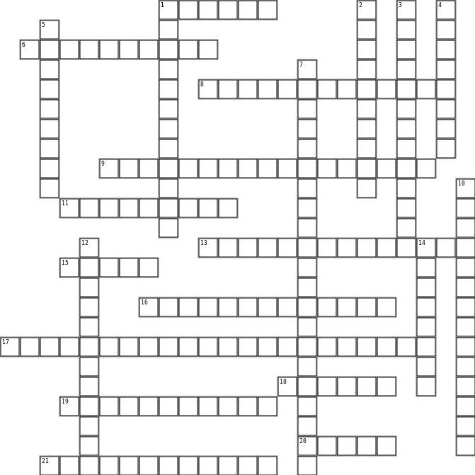 Midnights Crossword Grid Image