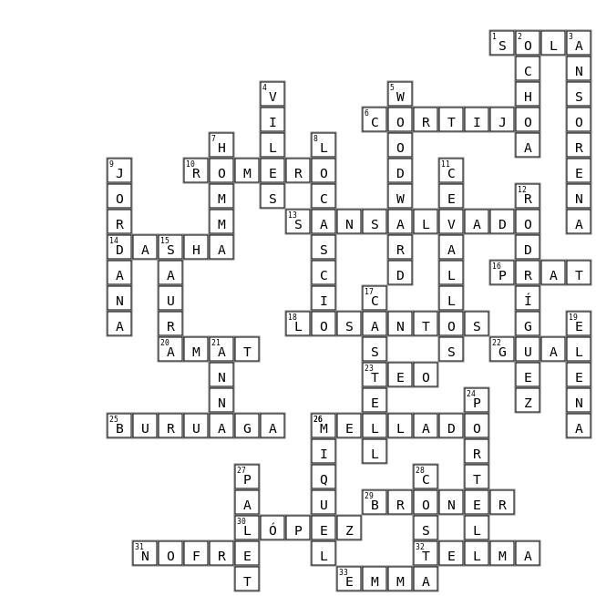 Earhart A Crossword Key Image