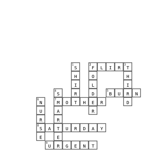 Marlee Elliott Crossword Key Image