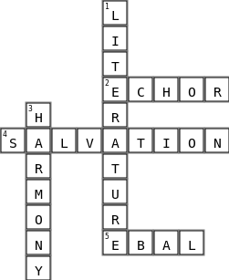 SS Crossword Key Image