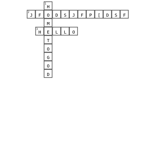 dgdsgds Crossword Key Image