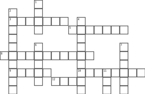 Activity 20 Crossword Grid Image
