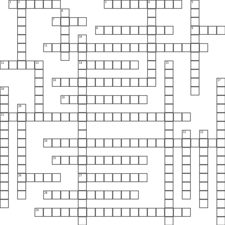 Solve & Search Puzzle Crossword Grid Image