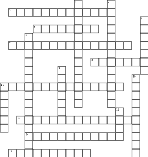 gamification Crossword Grid Image