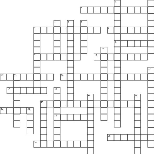 LAUREA BEA Crossword Grid Image