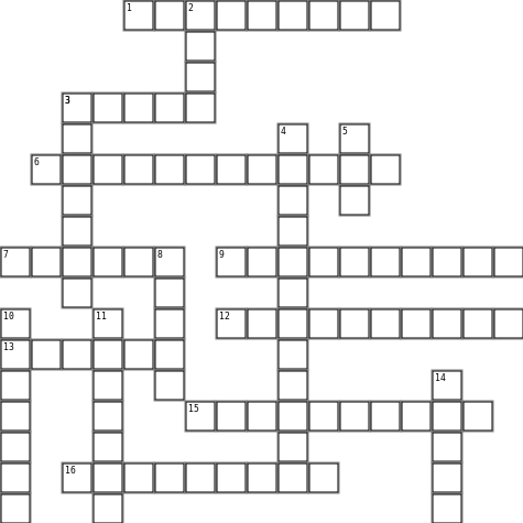 General Conference October 2025 Crossword Grid Image