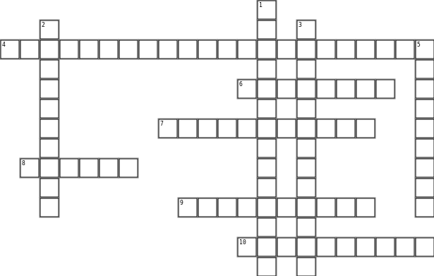 social study choice board  Crossword Grid Image