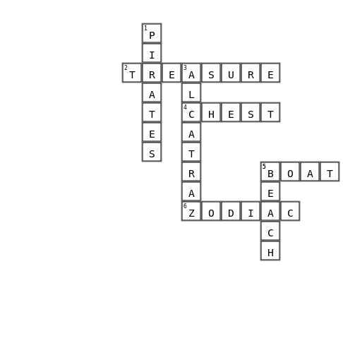 quarry beach escape Crossword Key Image