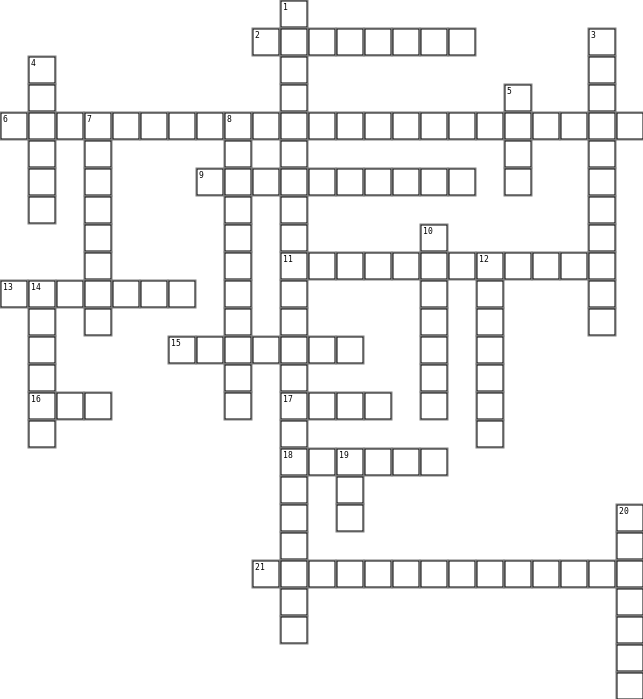 Ruth's bday crossword Crossword Grid Image